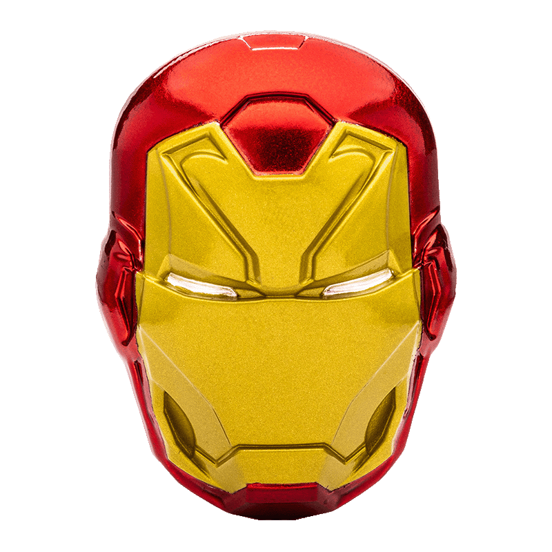 Image pour Pièce d’argent de 2 oz du casque d’Iron ManMC de Marvel (2024) à partir de Métaux précieux TD